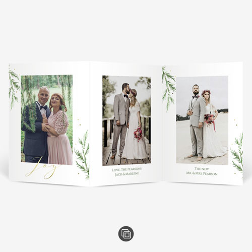 Married Christmas Cards