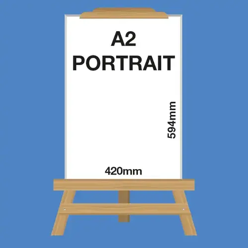 RapidStudio budget boxmount canvas print range online. Size: A2 Portrait pic 2