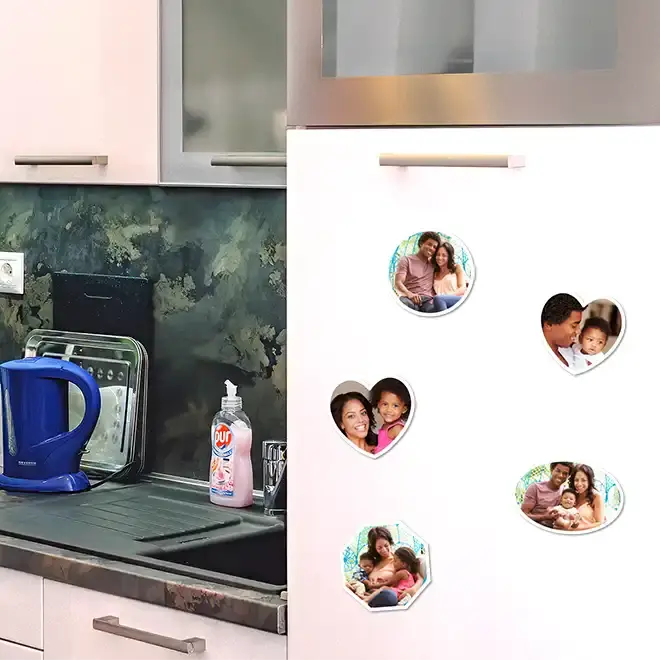 Print your photo on to fridge magnets online with RapidStudio