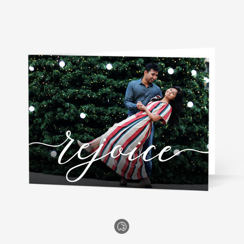 Rejoice | Folded Card