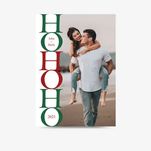 Ho Ho Ho | Flat Card