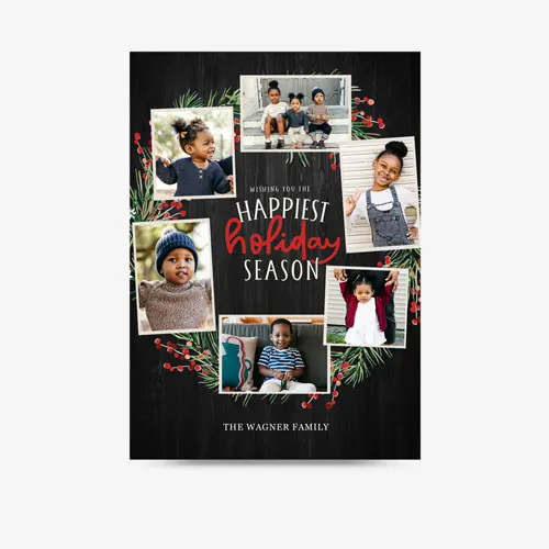 Happiest Holiday | Flat Card
