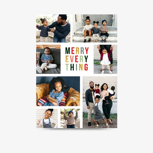 Merry Everything | Flat Card