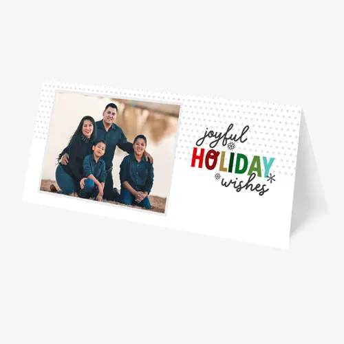 Holiday Wishes | Folded Card