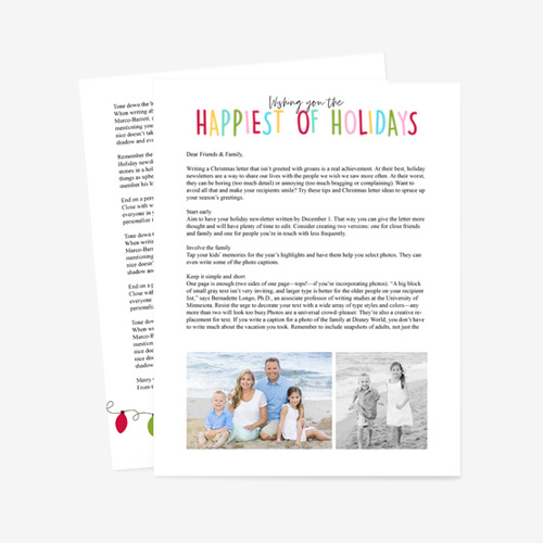 Fun Holidays | 8½x11 Letter