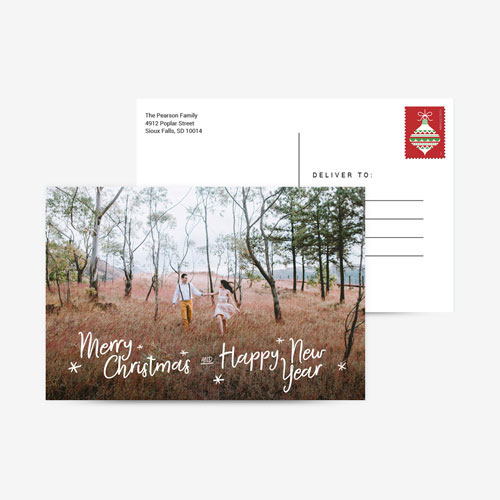 Christmas & New Year | Postcard
