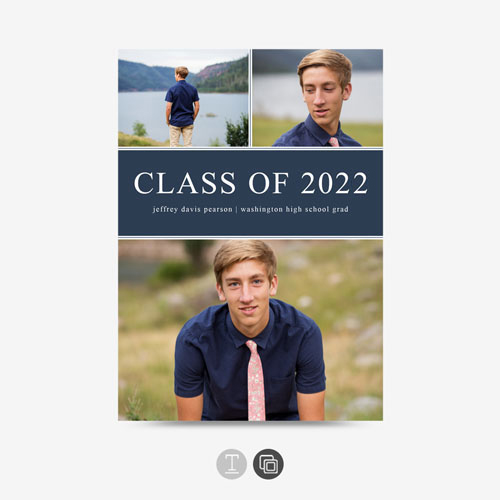 Class of Collage | Flat Card