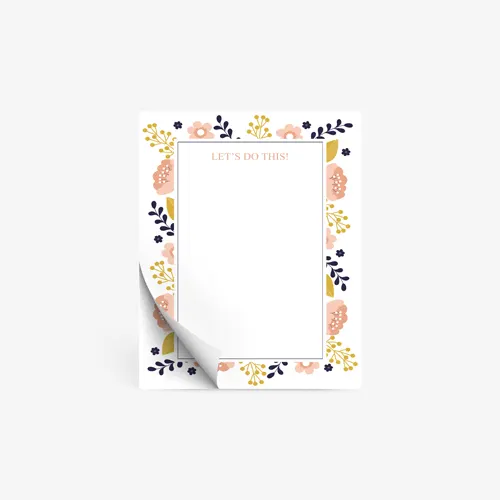 Florals | 4x5" Notepad