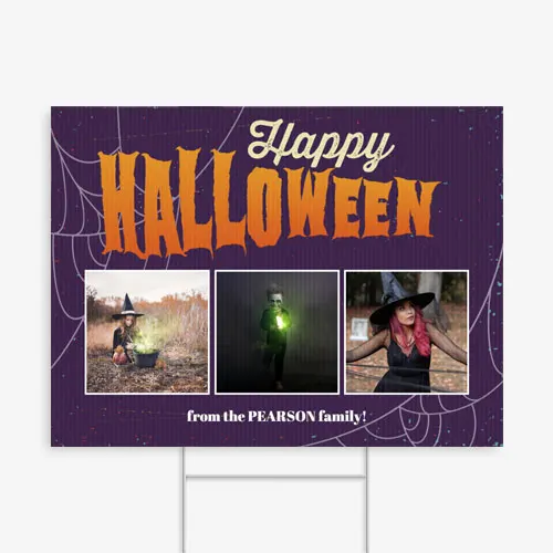 Yard Sign | Happy Halloween