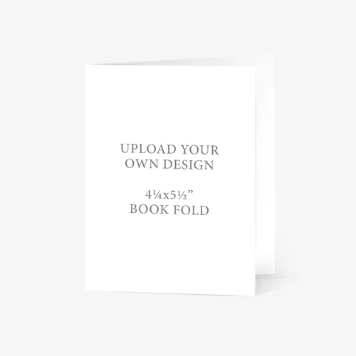 4¼x5½” DIY | Book Fold Card
