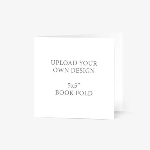 5x5" DIY | Book Fold Card