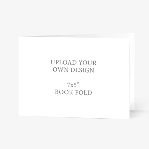 7x5" DIY | Book Fold Card