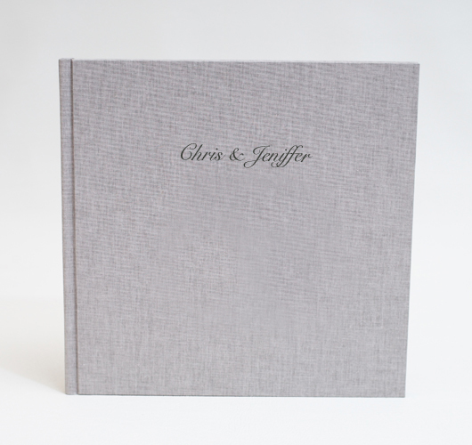 FABRIC HARD COVER GUEST BOOK