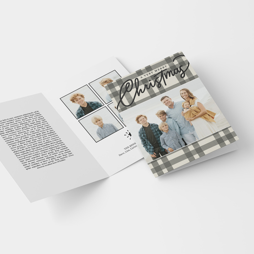 Flannel │ 5x7 Book Fold